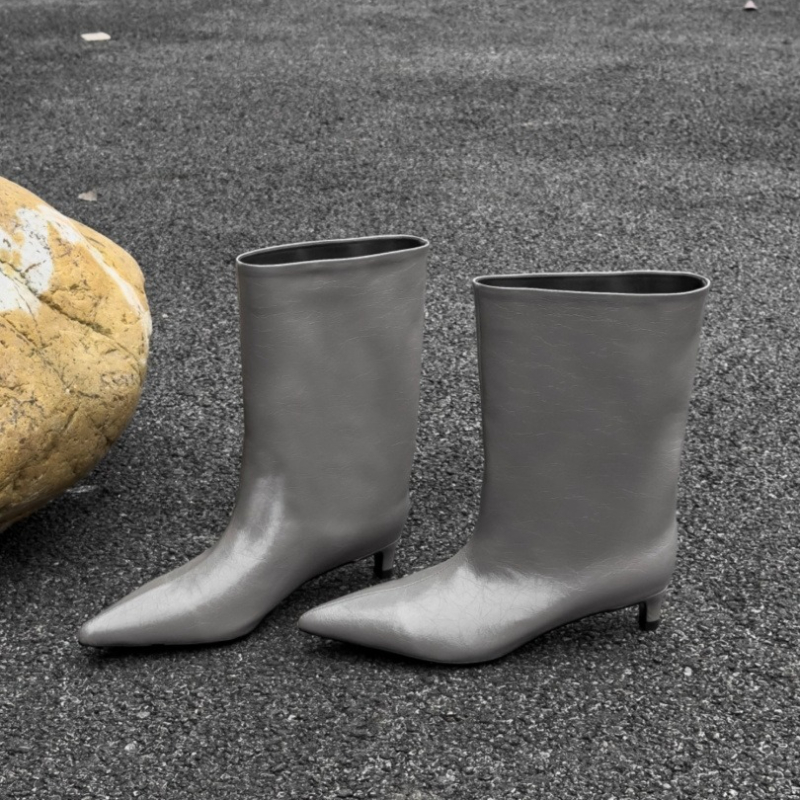 Winter Pointed Toe Women Knee  - đánh giá và giá Knee High Boots Women