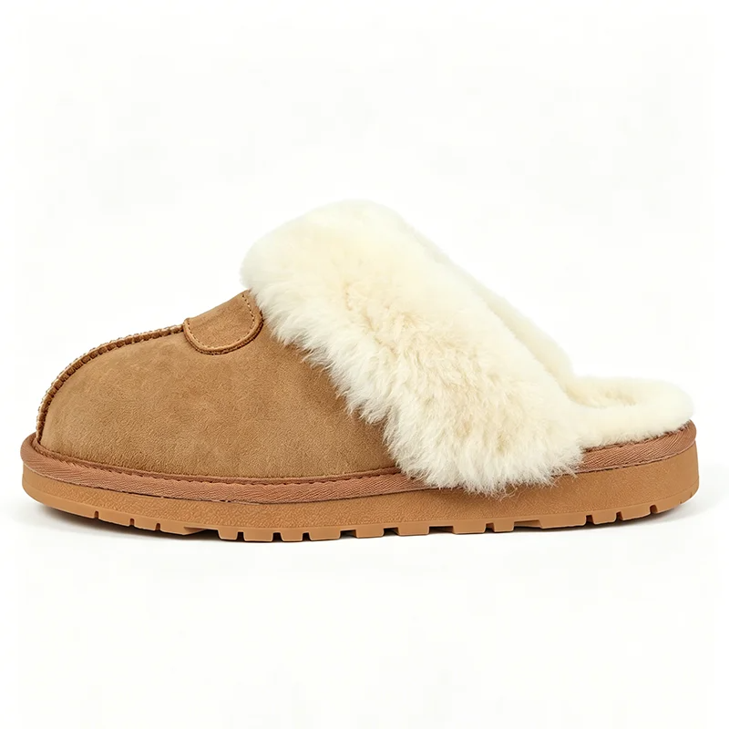 Natural Fur Slippers for Women - đánh giá và giá Mule Slip On