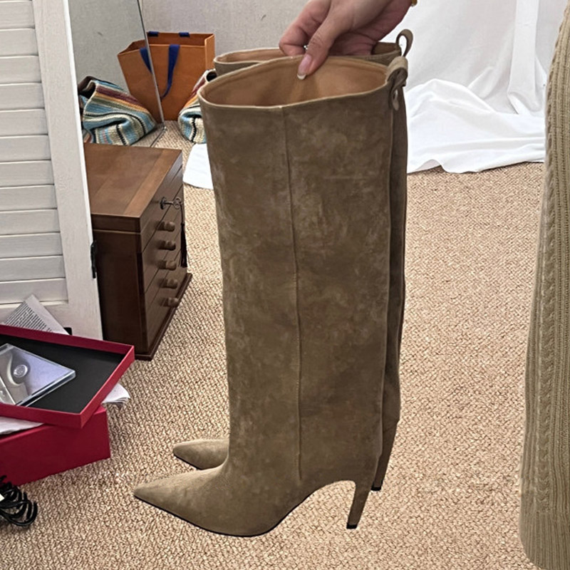 Eilyken Sexy Thin High Heels P - đánh giá và giá Knee High Boots Women