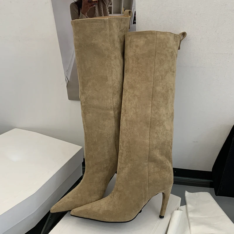 Eilyken Sexy Thin High Heels P - đánh giá và giá Knee High Boots Women